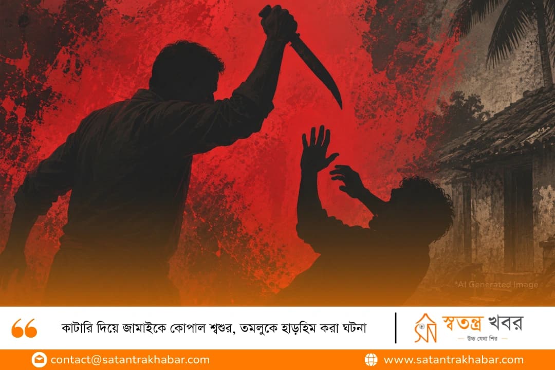 কাটারি দিয়ে জামাইকে কোপাল শ্বশুর, তমলুকে হাড়হিম করা ঘটনা