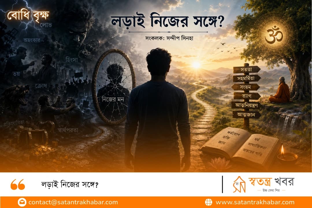 লড়াই নিজের সঙ্গে?