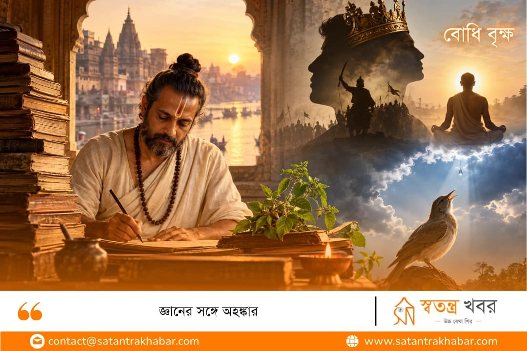 জ্ঞানের সঙ্গে অহঙ্কার