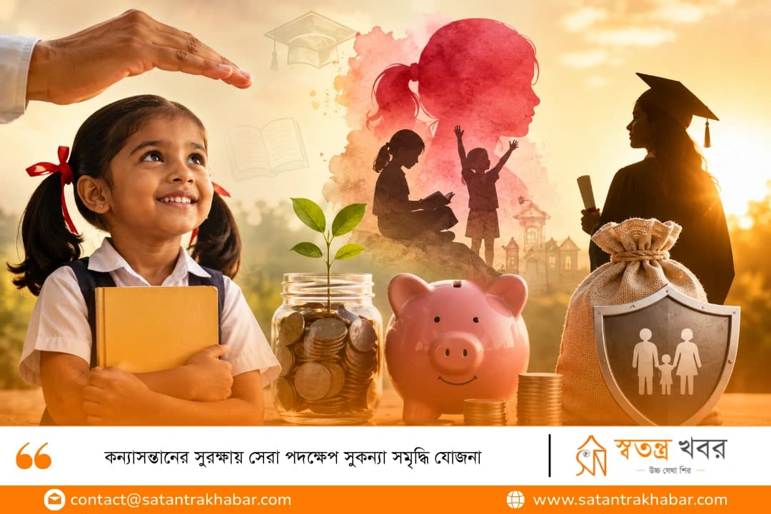 কন্যাসন্তানের সুরক্ষায় সেরা পদক্ষেপ সুকন্যা সমৃদ্ধি যোজনা