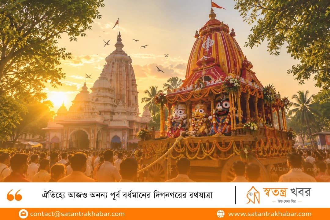 ঐতিহ্যে আজও অনন্য পূর্ব বর্ধমানের দিগনগরের রথযাত্রা
