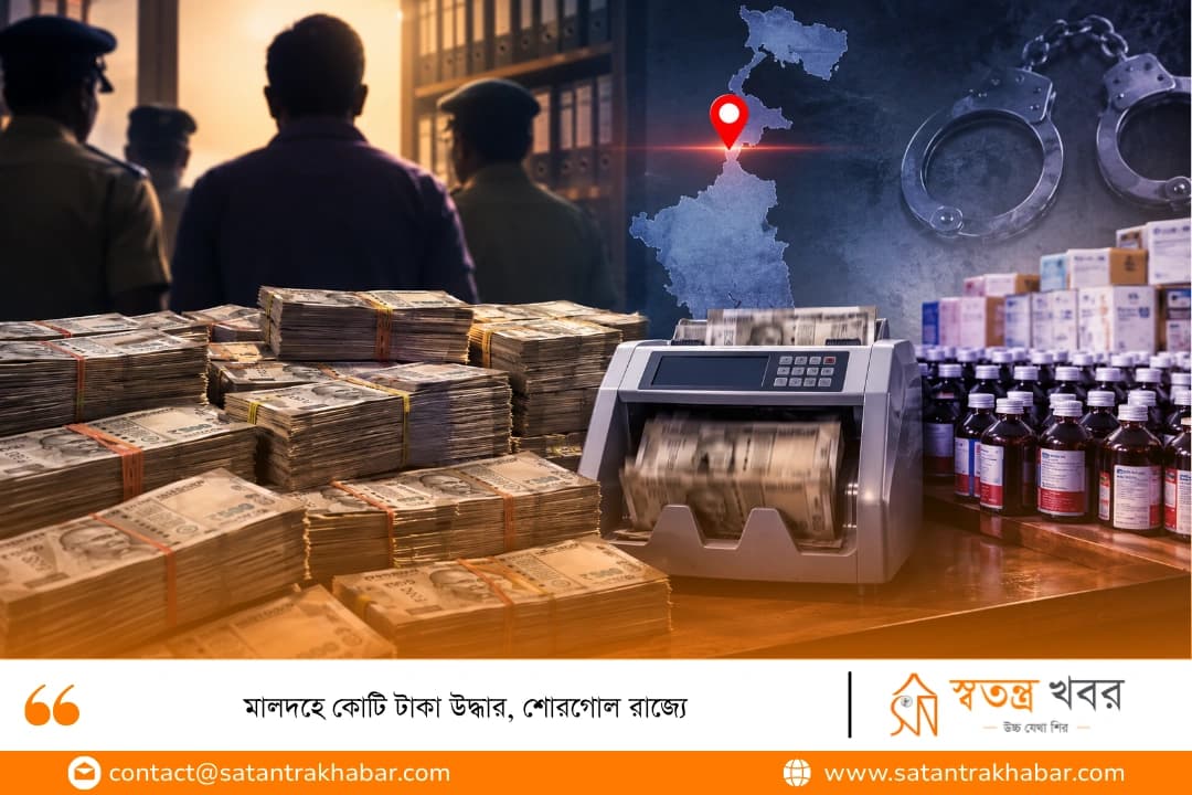 মালদহে কোটি টাকা উদ্ধার, শোরগোল রাজ্যে