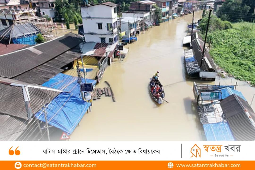 ঘাটাল মাস্টার প্ল্যানে ঢিমেতাল, বৈঠকে ক্ষোভ বিধায়কের
