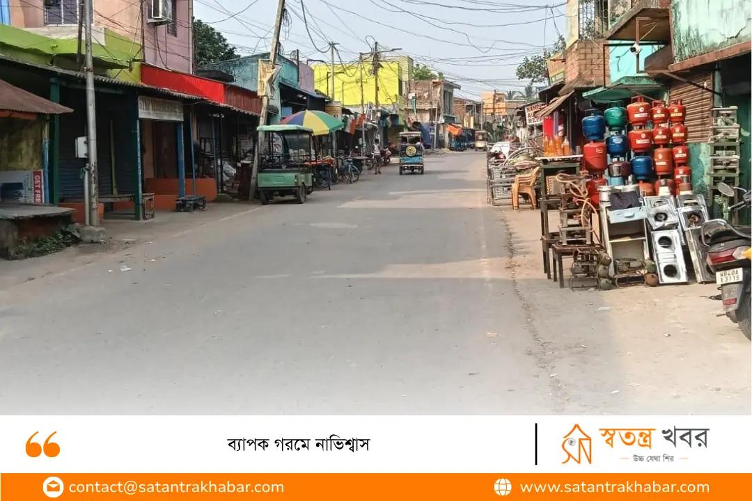 ব্যাপক গরমে নাভিশ্বাস