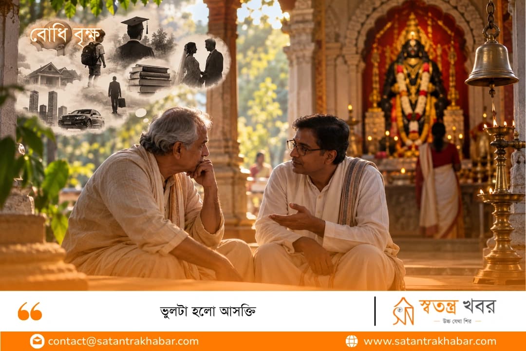 ভুলটা হলো আসক্তি
