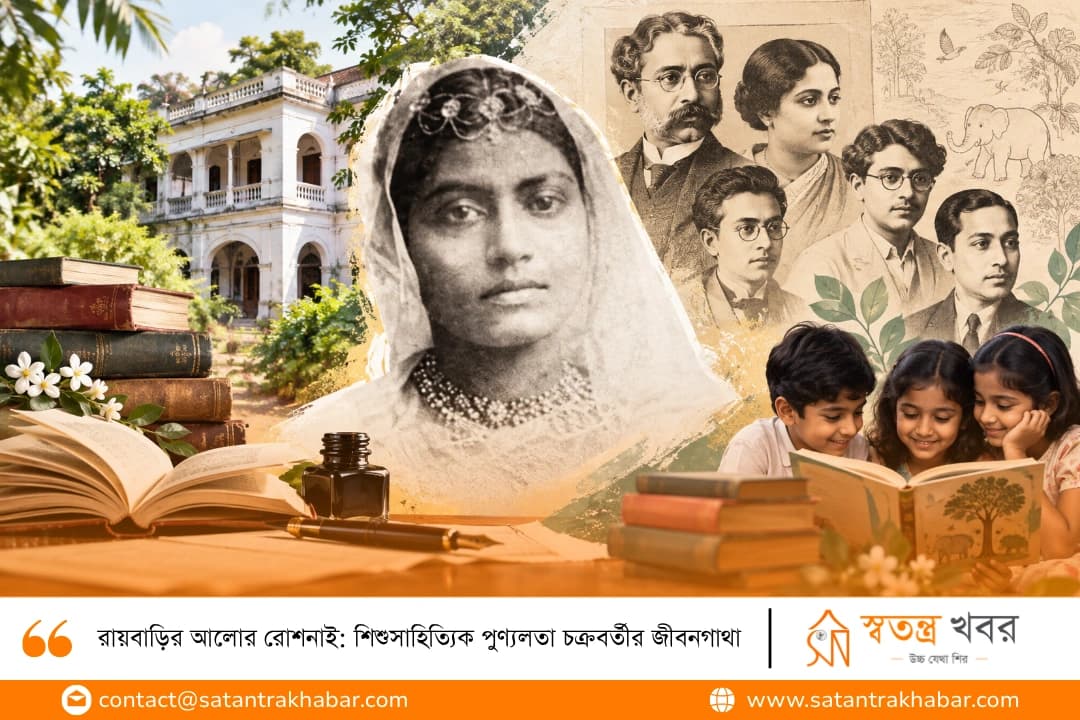 রায়বাড়ির আলোর রোশনাই: শিশুসাহিত্যিক পুণ্যলতা চক্রবর্তীর জীবনগাথা