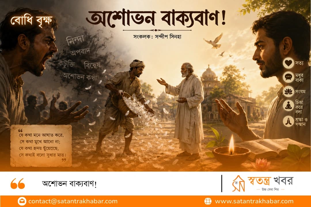 অশোভন বাক্যবাণ!
