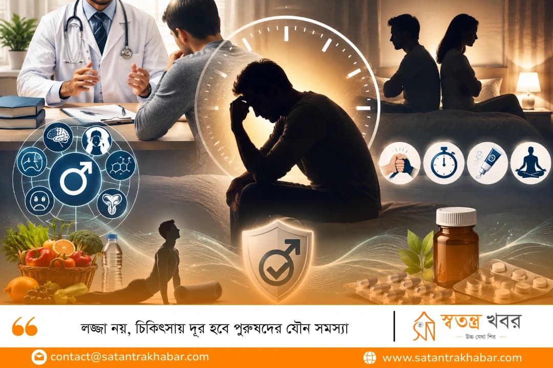লজ্জা নয়, চিকিৎসায় দূর হবে পুরুষদের যৌন সমস্যা